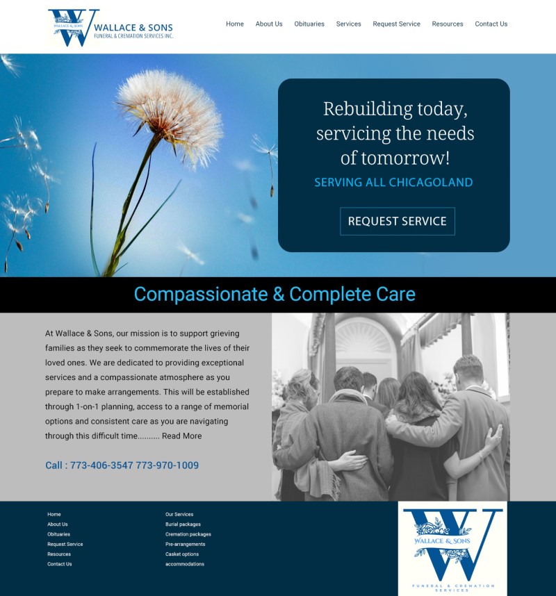 Wallace & Sons, Funeral & Cremation Services Inc